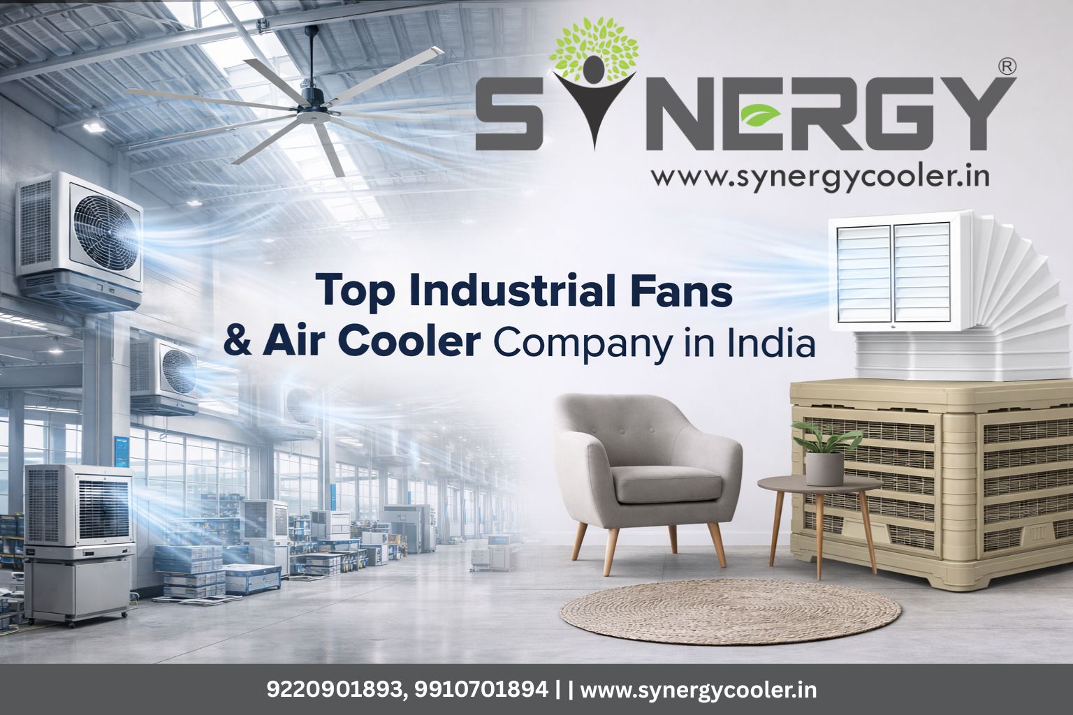Top Industrial Fans & Air Cooler Company in India