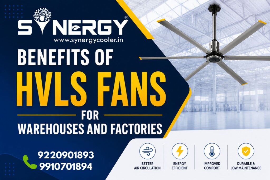 Benefits of HVLS Fans for Warehouses & Factories