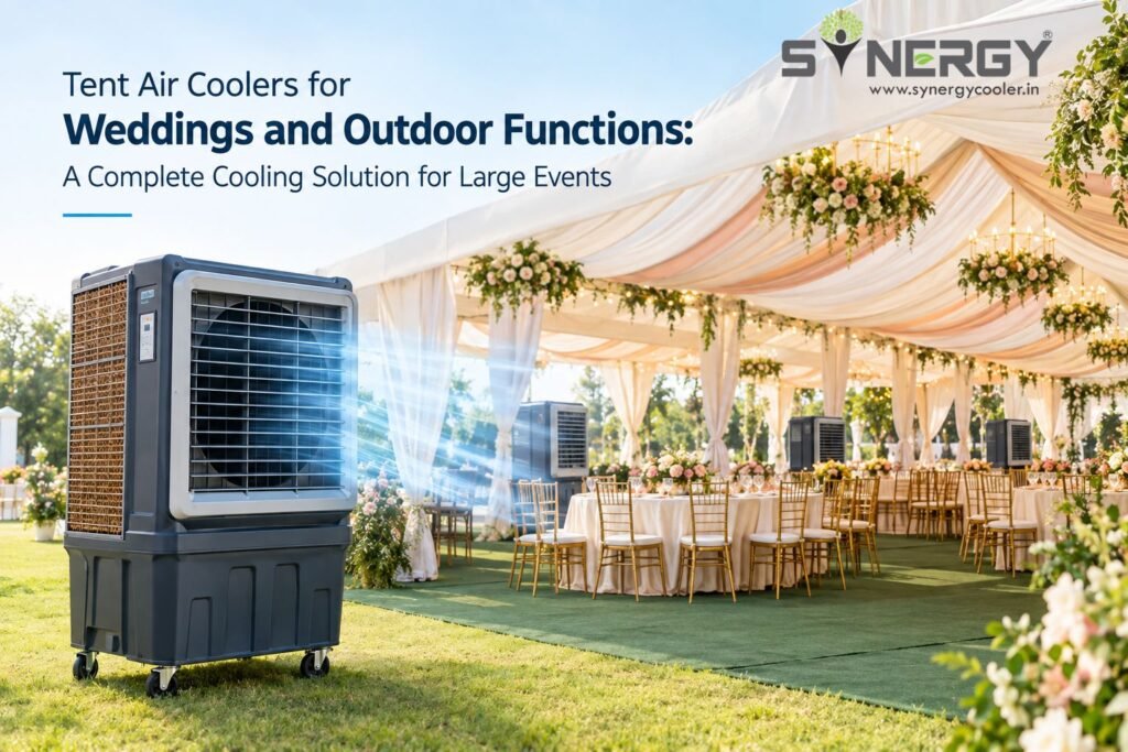 Tent Air Coolers for Weddings and Outdoor Functions